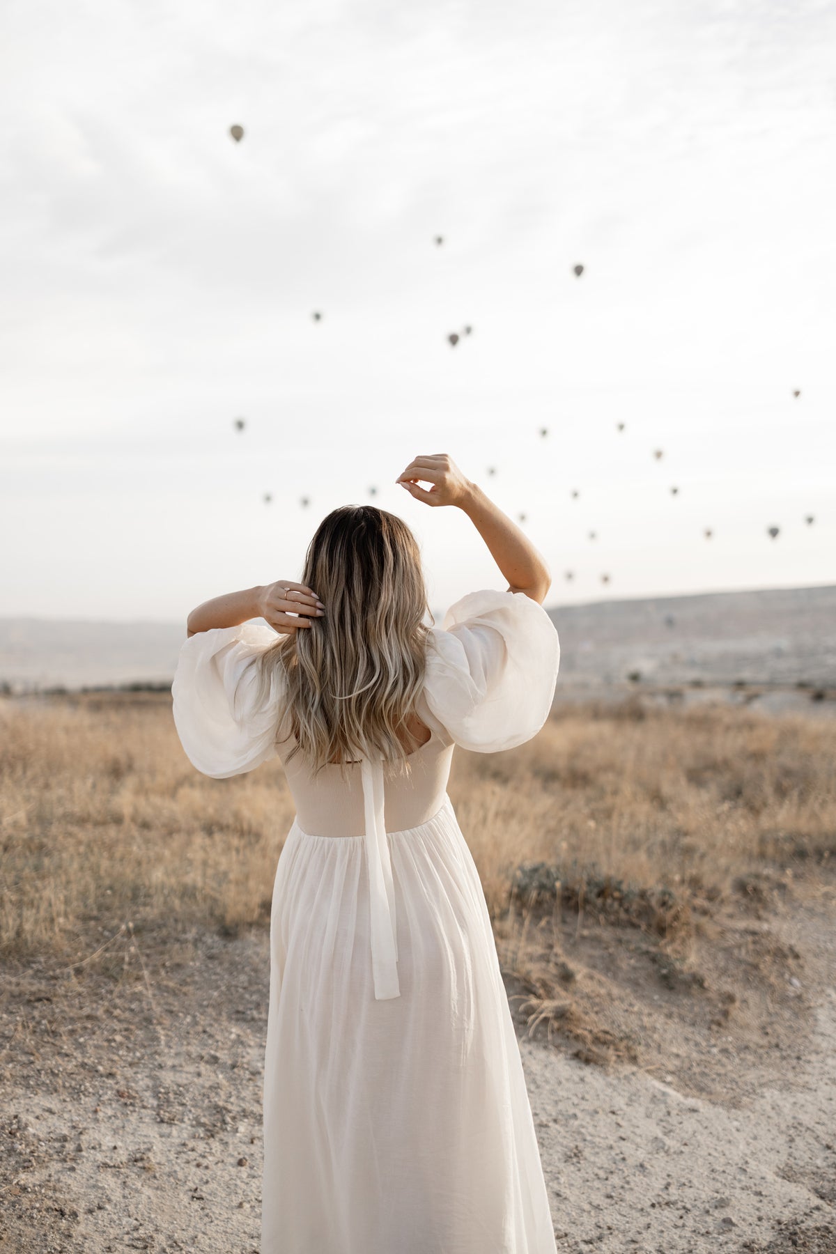 Bella flowy midi dress