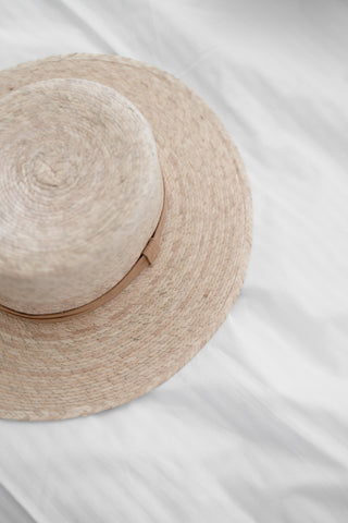 Bon voyage Straw hat